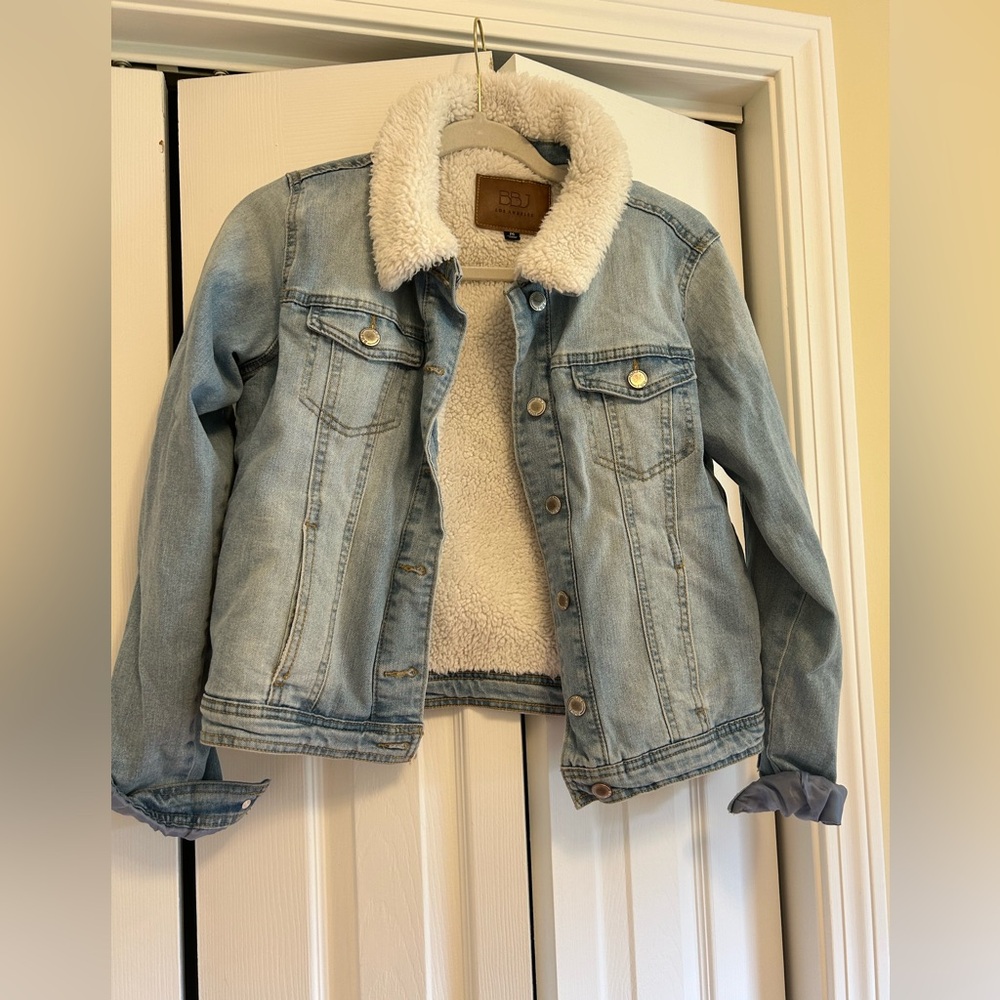 Sherpa Lined Denim Jacket
